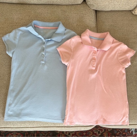 Nautica Other - Kids Nautica Polo Shirts - Blue and Pink